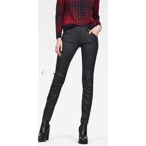 G-Star Raw 5622 Knee zip Mid skinny jean size 25x32